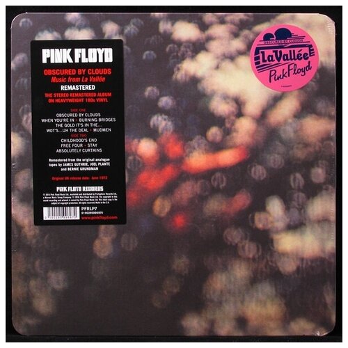 Виниловые пластинки, Pink Floyd Records, PINK FLOYD - Obscured By Clouds (LP)