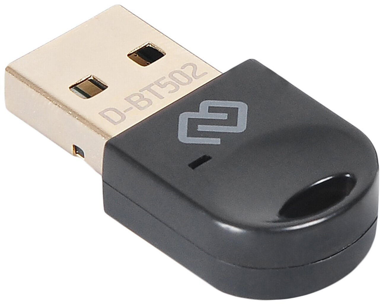 Адаптер USB Digma D-BT502 Bluetooth 5.0EDR class 1.5 20м черный