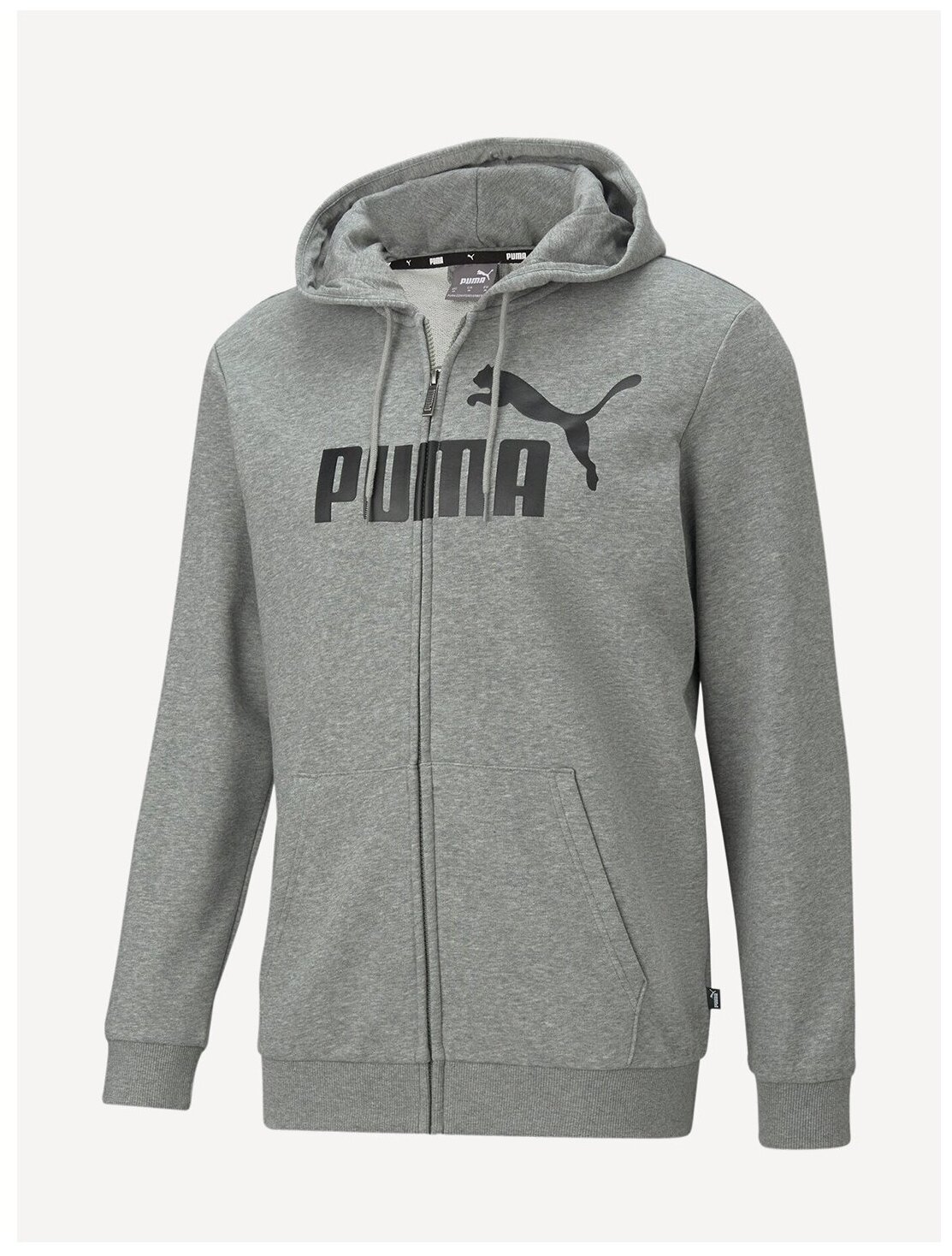 Толстовка спортивная PUMA Essentials Big Logo Full-Zip Men's Hoodie