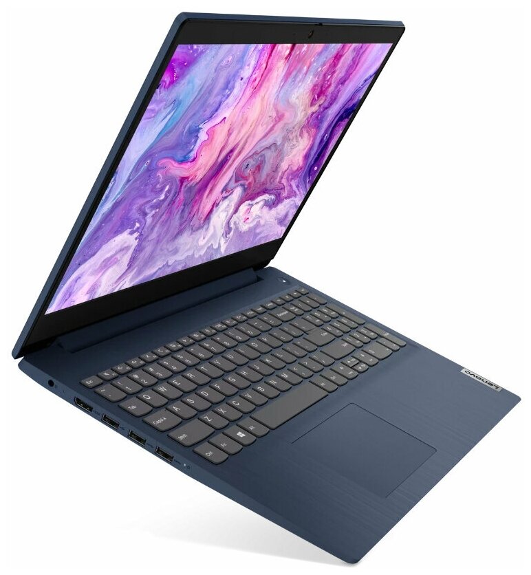 Ноутбук Lenovo IdeaPad 3 Gen 5 81X800BNRK Intel Core i5-1135G7 24Ghz8192Mb256Gb SSDIntel Iris Xe GraphicsWi-FiBluetoothCam1561920x1080DOS