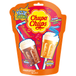 Карамель Chupa Chups Fizzy drinks со вкусом апельсина и колы - изображение