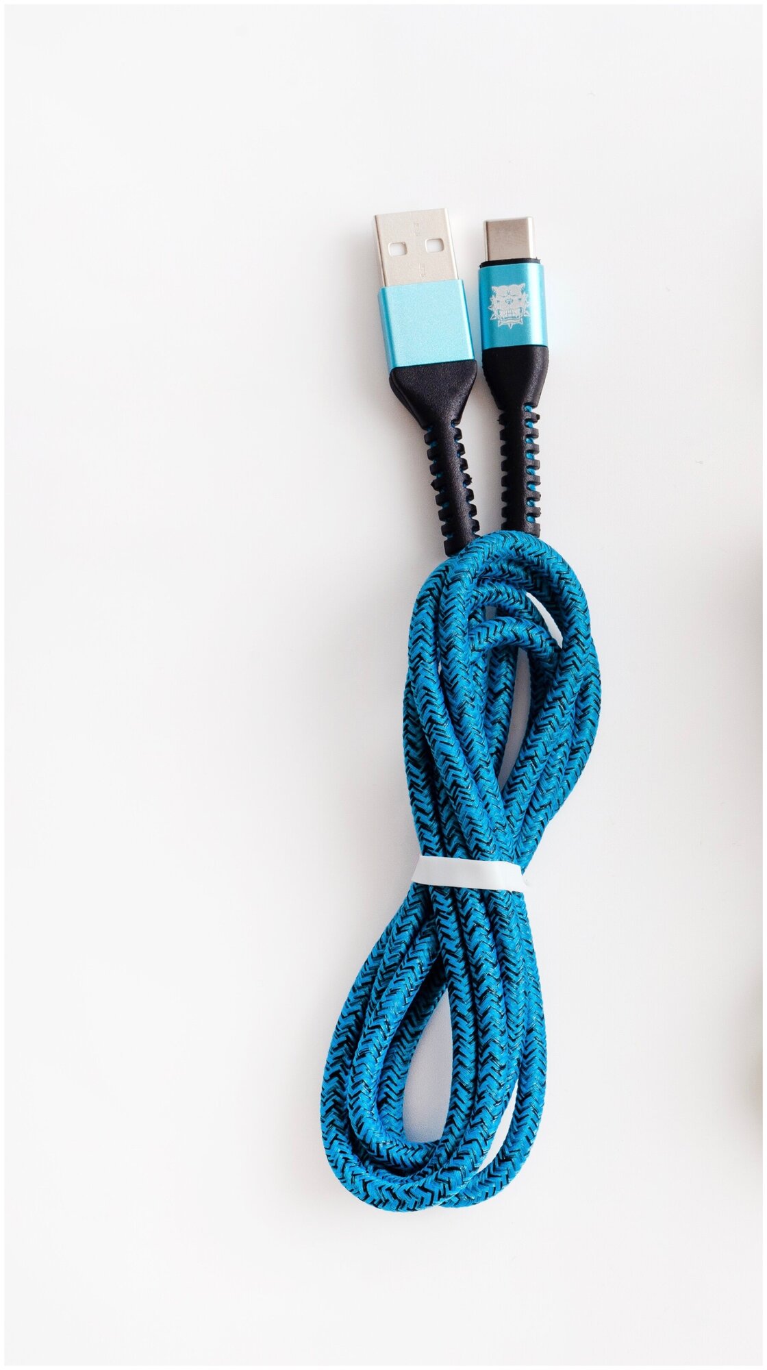 Кабель тканевый USB type C (USB-C) 2.1А