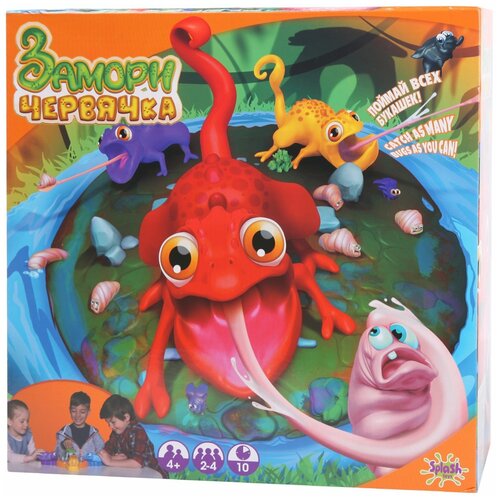 Игра настольная SPLASH TOYS Прожорливые хамелеоны 30110