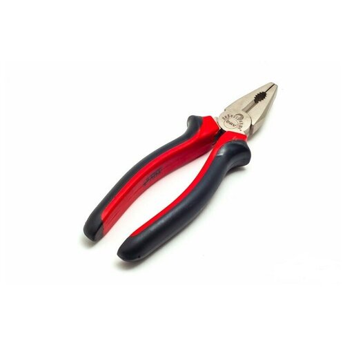 пассатижи proffi 160мм с красно черной ручкой сервис ключ Пассатижи 160мм с красно-черной ручкой PROFFI Сервис Ключ