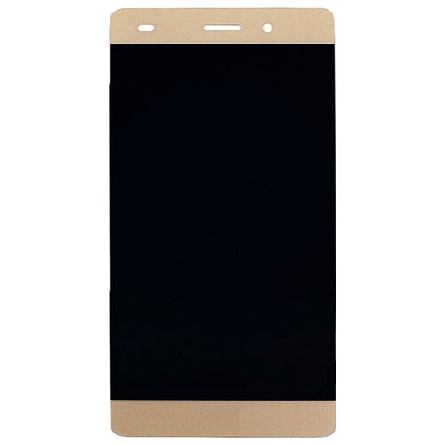 Дисплей для Huawei ALE-L02 в сборе с тачскрином (золотой)
