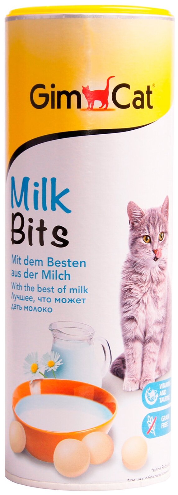 Витамины Gimcat MilkBits для кошек (425 г)