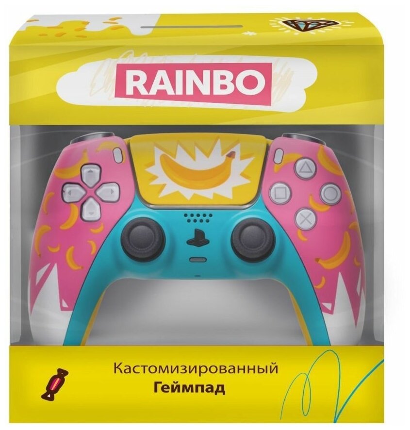 Беспроводной контроллер PS5 PlayStation 5 DualSense 5 "Banana shake"