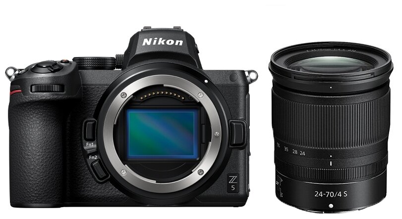 Фотоаппарат Nikon Z5 Kit Nikkor Z 24-70mm f/4S, черный