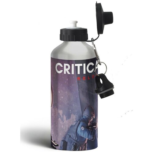 фото Бутылка спортивная,туристическая фляга, 500мл critical ops - 2 brutbottle