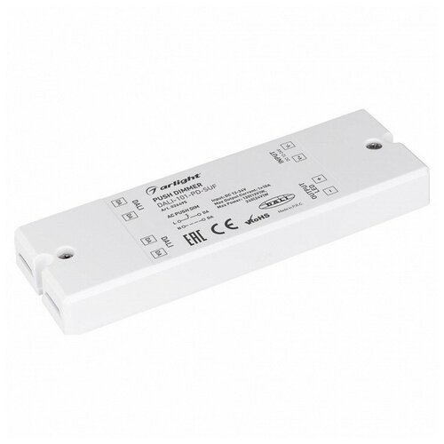 диммер arlight 032342 IARL INTELLIGENT ARLIGHT Диммер DALI-101-PD-SUF (12-24V, 10A) (IARL, IP20 Пластик) 026495