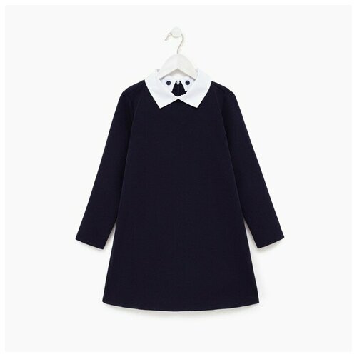 фото Minaku платье для девочки minaku, цвет синий, рост 122 см