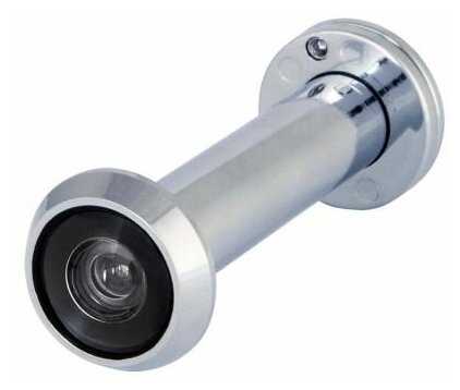 Глазок дверной оптика пластик Fuaro DV-ECO 4/130-70/ECO-Z (VIEWER 4 DVZ eco) CP хром