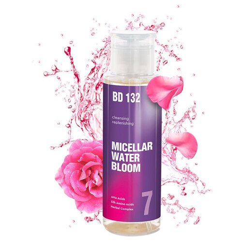 мицелярная вода для лица beautydrugs bd 132 07 bloom micellar water 200 мл Мицелярная вода увлажняющая Beautydrugs BD 132 Micellar Water Bloom 7 200 мл