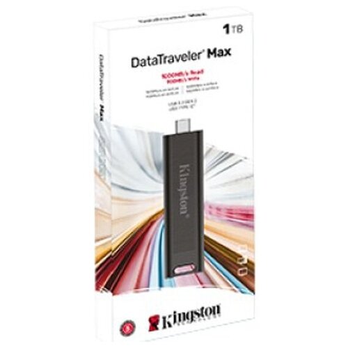 USB флешка KINGSTON 1Tb DTMAX/1TB USB Type-C 3.2 Gen 2 (1000/900 Mb/s)