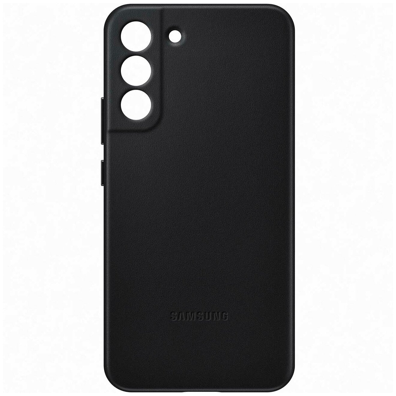 Чехол Samsung Leather S22+ черный (EF-VS906)