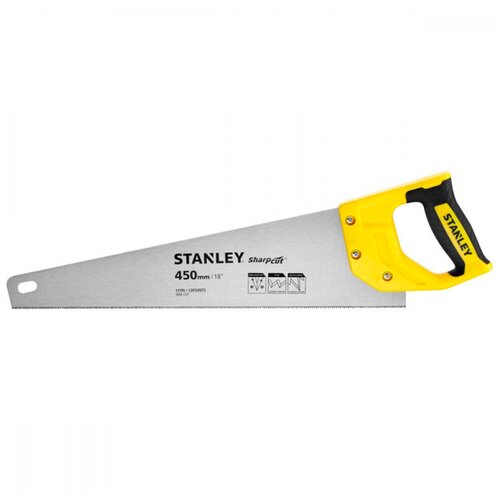ножовка stanley stht20371 1 sharpcut 500mm 11tpi Ножовка универсальная Sharpcut STHT20370-1 450 мм