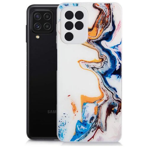 фото Противоударный чехол для samsung galaxy a22 / m32. накладка / бампер с защитой камеры pduspb