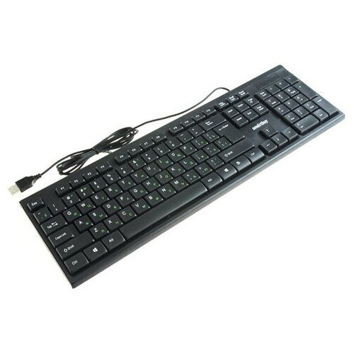 Проводная клавиатура мультимедийная SmartBuy One SBK-114U-K USB чёрная 48900₽