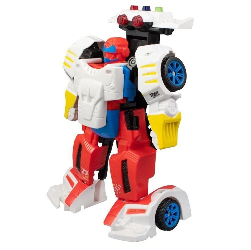 Игрушка-трансформер Big Motors Робо-машинка, красный (D622-H047A) - фото №4