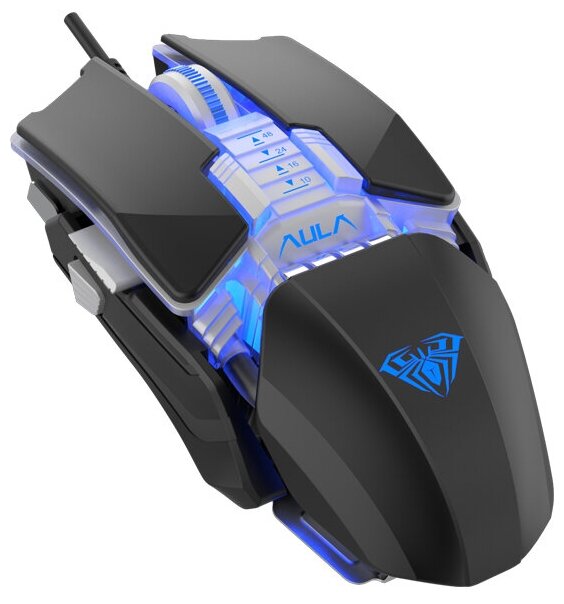 Мышь Aula H508 черный