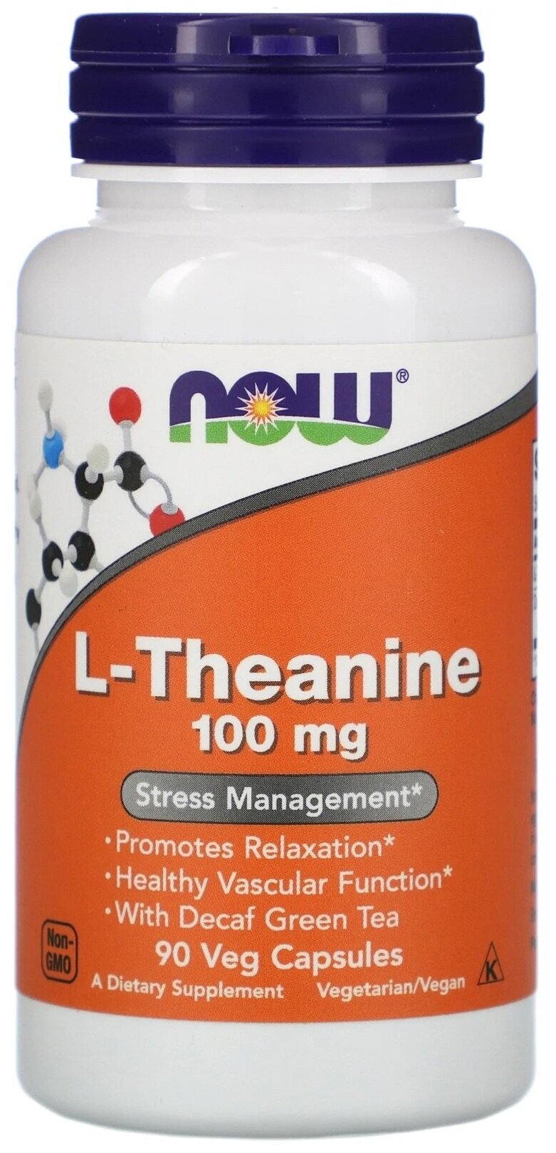L-Theanine 100 мг 90 капсул