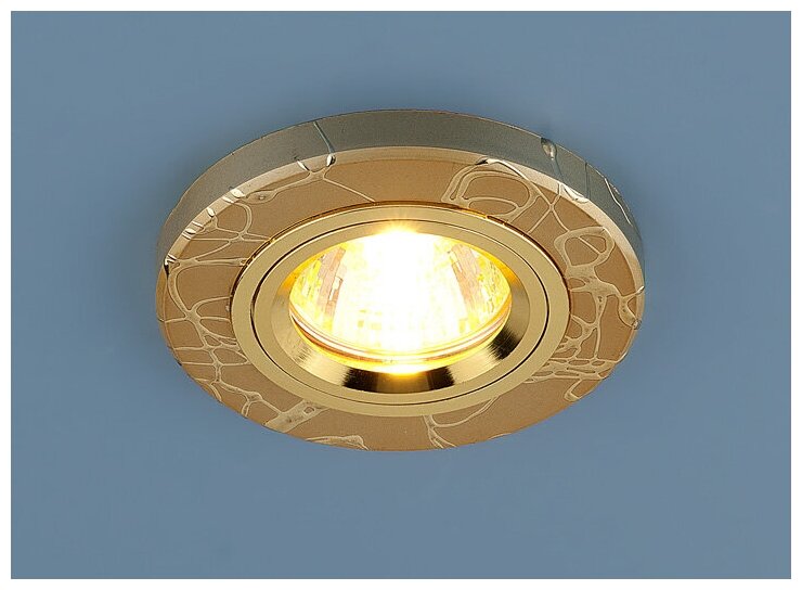 фото -Светильник 2050 MR16 GD золото elektrostandard