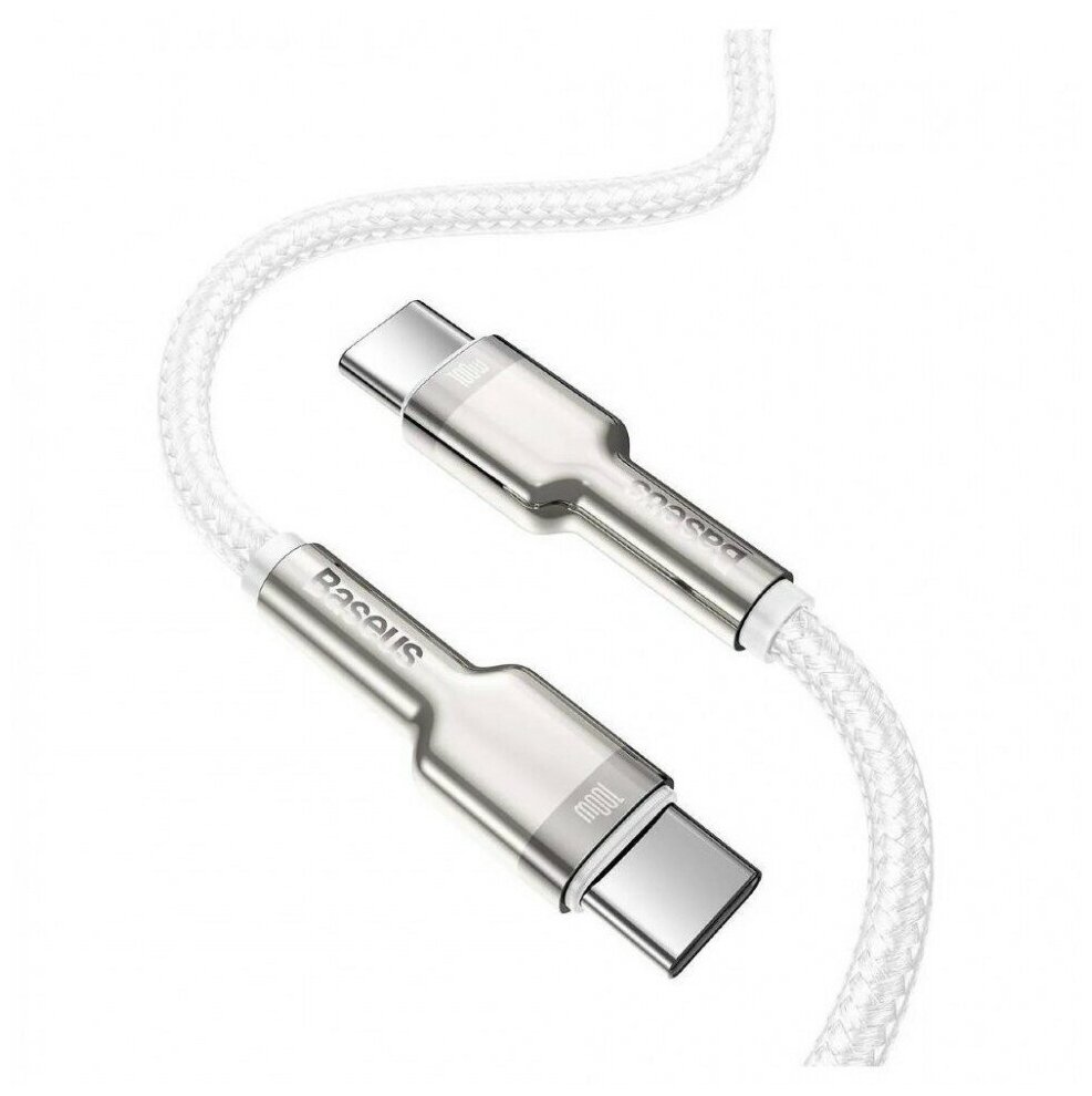 Кабель Baseus Cafule Series Metal Data Cable Type-C to Type-C 100W 2m