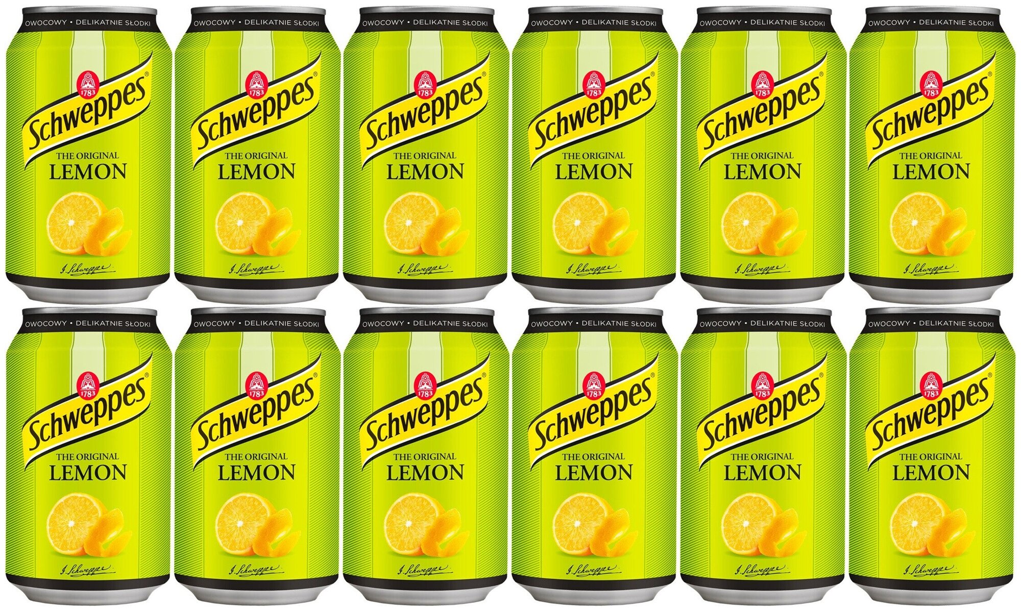 Газированный напиток Schweppes Lemon (Швепс Лимон) 0.33 л ж/б упаковка 12 штук (Польша)