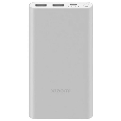 Внешний аккумулятор Xiaomi Mi Power Bank 10000mAh Silver PB100DZM 304100₽