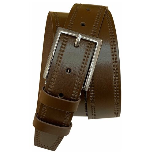 фото Ремень sergio manetti, размер 115-125, коричневый