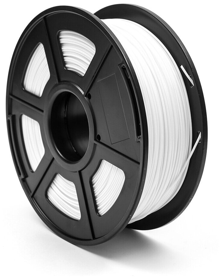 ABS пластик для 3D принтера Geekfilament 1.75мм, 1 кг белый (Snowflake), АБС, филамент