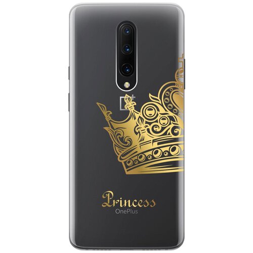 Силиконовый чехол с принтом True Princess для OnePlus 7 Pro / ВанПлюс 7 Про силиконовый чехол с принтом true princess для realme 7 рилми 7