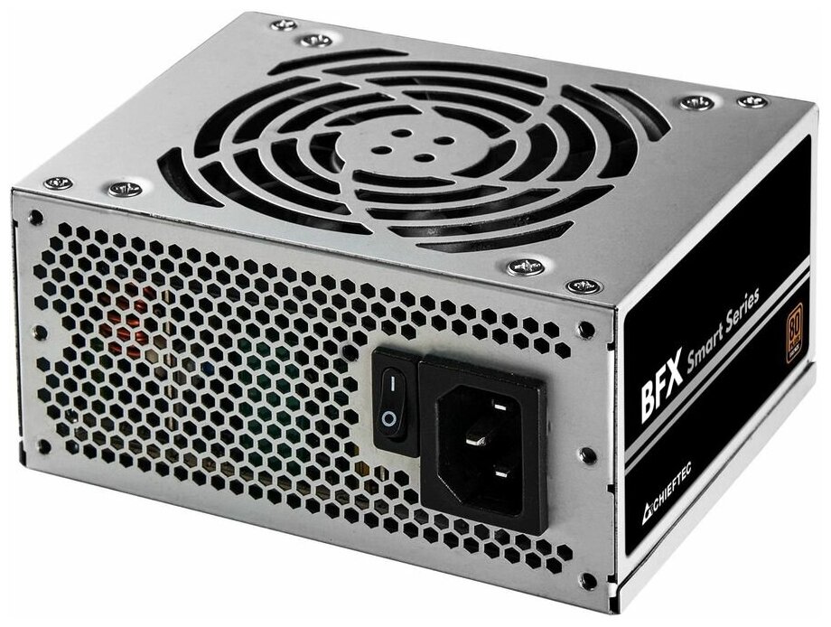 Блок питания Chieftec Smart BFX-450BS (ATX 2.53, 450W, SFX, 80 PLUS BRONZE, Active PFC, 90mm fan) OEM (BFX-450BS)