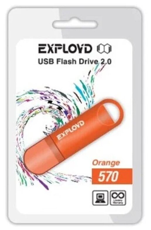 Накопитель USB 2.0 64GB Exployd - фото №5