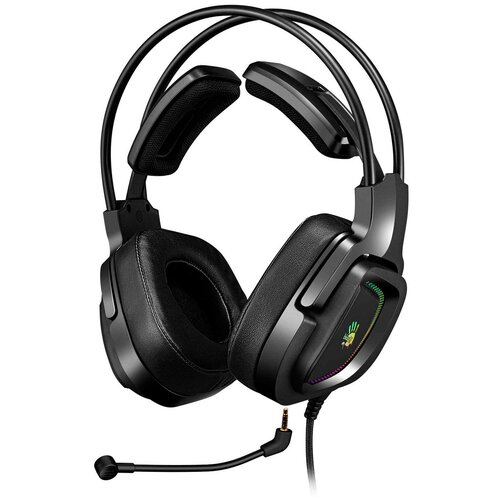 наушники с микрофоном creative sxfi air gamer черный 2м мониторные bt оголовье 51ef0810aa005 Наушники с микрофоном A4 Bloody G575 черный 2м мониторные USB оголовье (G575 USB/ BLACK)