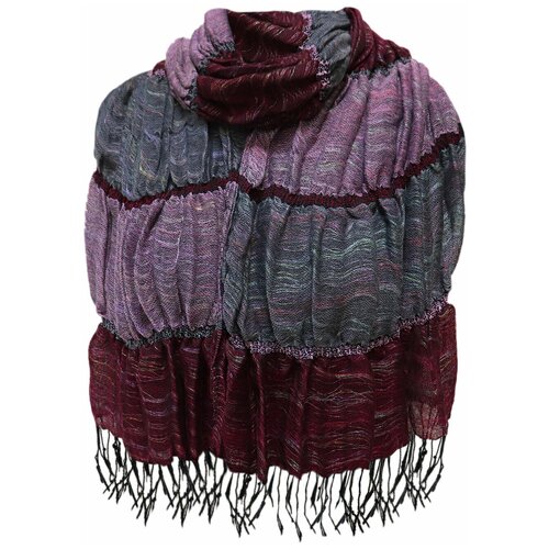 Шарф Crystel Eden,180х30 см, розовый шарф crystel eden 180х30 см черный фиолетовый