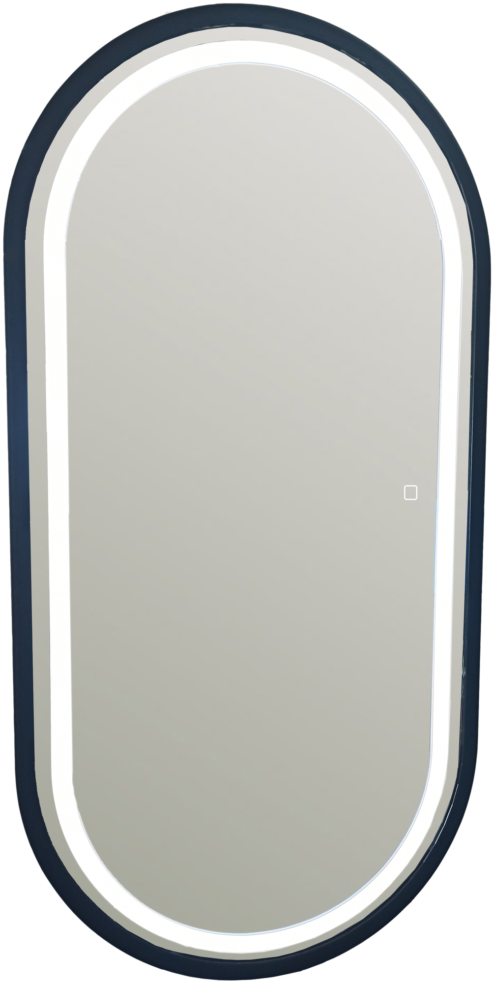 Зеркало MIXLINE "Виола-лофт" 500*1000 (ШВ) пластик. рама, сенсорный выключатель, гор/верт крепеж*** - фотография № 1