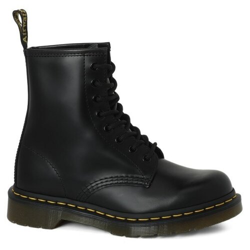 ботинки dr martens 1460 smooth standard 11822006 кожаные высокие классика черные 40 Ботинки Dr. Martens, размер 37, черный