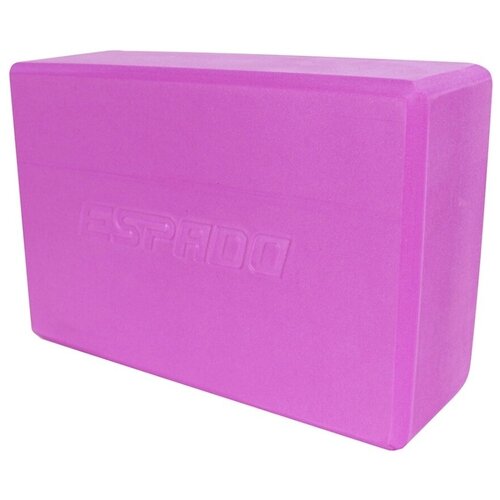 Блок для йоги/Опорный для фитнеса (22,5х15х7,8см)