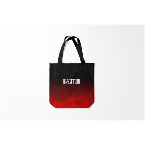 фото Сумка-шоппер / 40х40 см / рок / led zeppelin burnettie