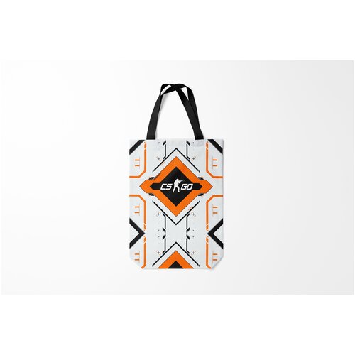 фото Сумка-шоппер / 31х42 см / геймерам / counter strike asiimov burnettie