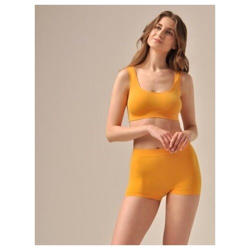 фото Трусы my, размер 44/46/s/m, оранжевый