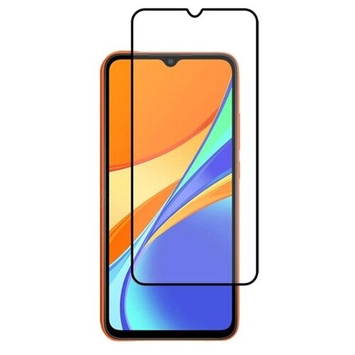 фото Полноэкранное защитное стекло для телефона xiaomi redmi 9c и redmi 9a / ударопрочное стекло на смартфон сяоми редми 9с и редми 9а / закаленное стекло с олеофобным покрытием на весь экран / full glue premium glass от 3d до 21d pastila