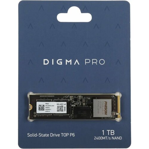 Накопитель SSD 1Tb Digma Pro Top P6 (DGPST5001TP6T4)