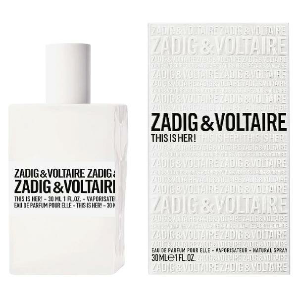 Zadig & Voltaire Женский This is Her! Парфюмированная вода (edp) 30мл