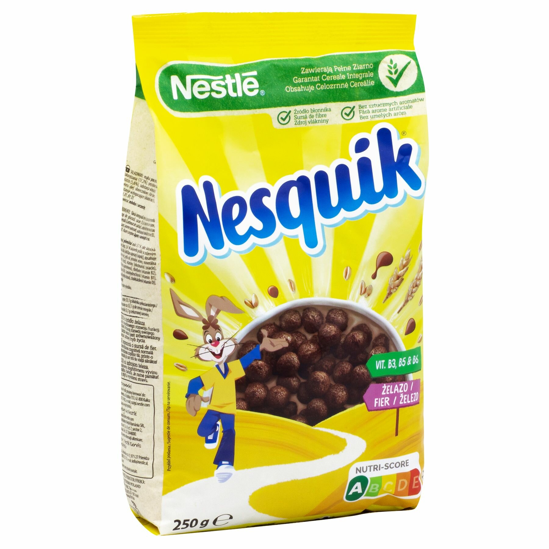 Готовый завтрак Nesquik Шоколадные шарики Несквик 2*250 г - фотография № 3