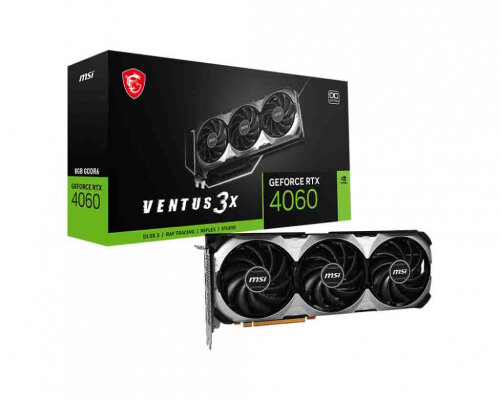 Видеокарта Msi GeForce RTX 4060 VENTUS 3X 8G OC