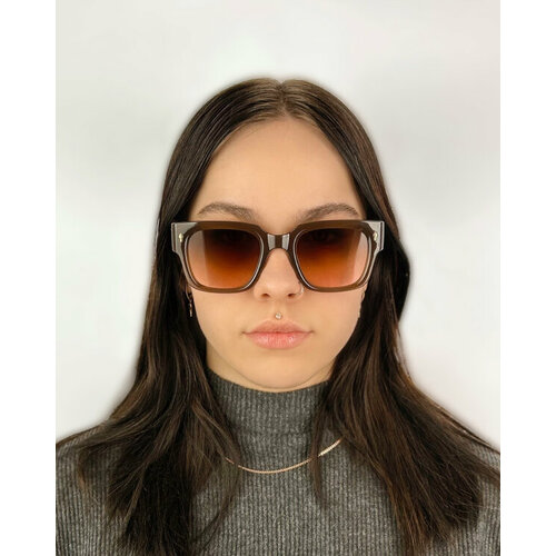 Солнцезащитные очки , коричневый