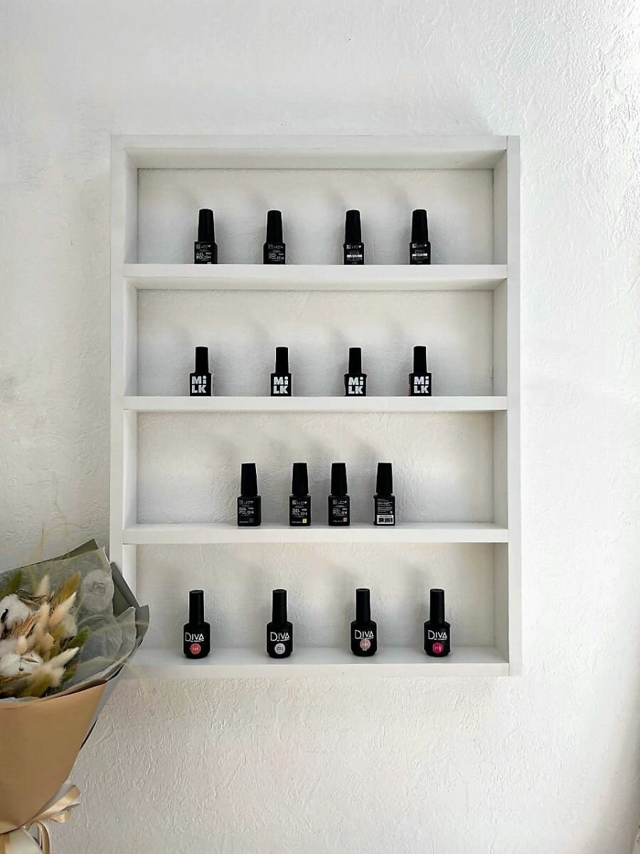 фото Полки MissNails коричневый