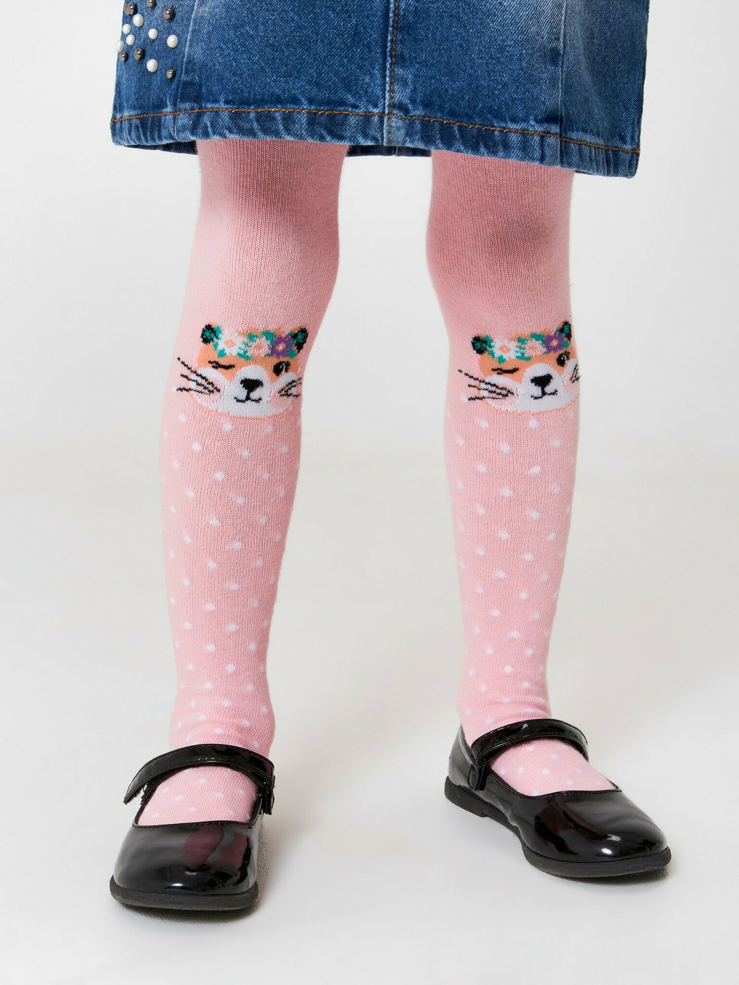 фото Колготки ACOOLA Lipno светло-розовый для девочек 98-104 размер